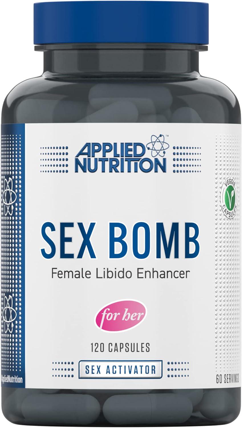 Комплекс для поддержки женского либидо Applied Nutrition SEX BOMB FEMALE LIBIDO ENHANCER 120 caps