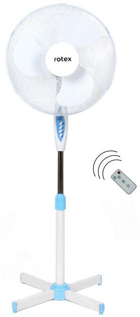 Вентилятор напольный Rotex RAF54-E White/Blue (288330)