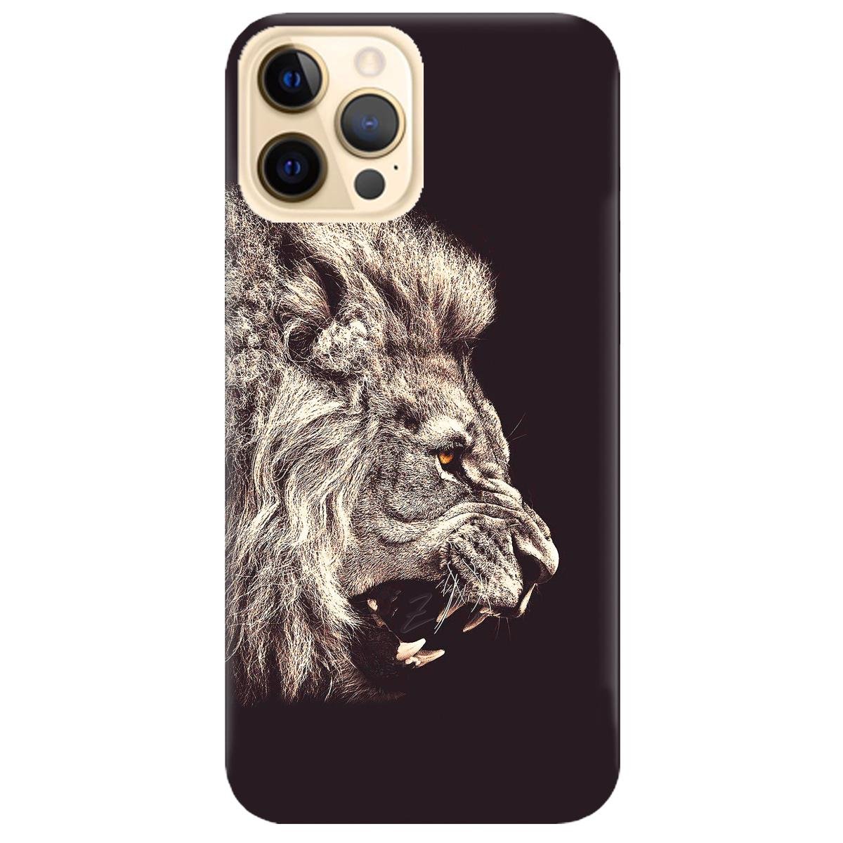 Силиконовый чехол Zorrov для Apple iPhone 12 Pro Max - LION (14060040062088076)