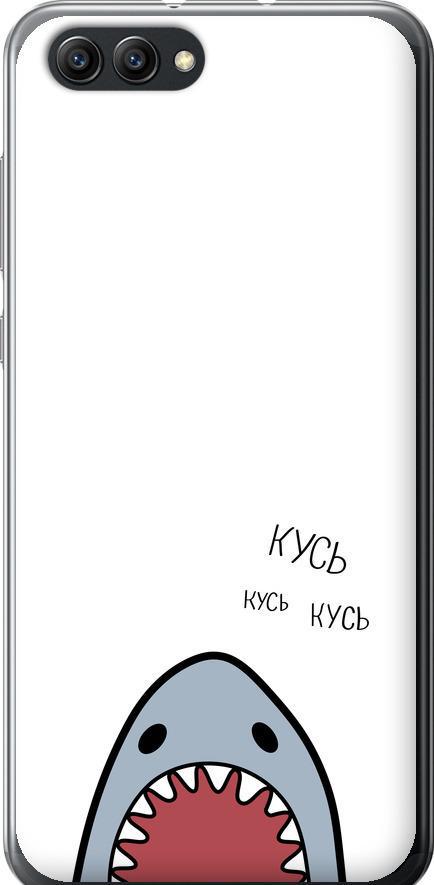 Чехол на Huawei Honor V10 / View 10 Акула (4870u-1579-42517)