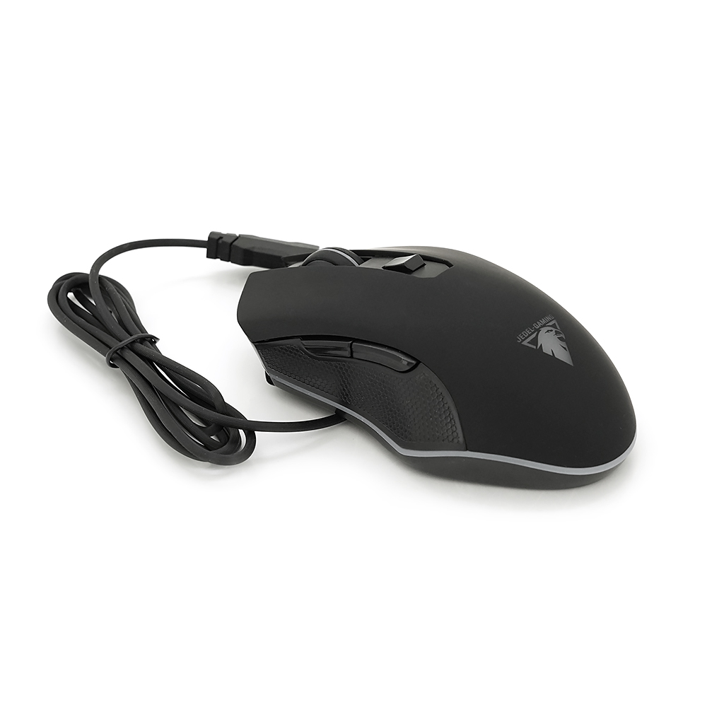 Комп'ютерна мишка провідна Jedel GM690 з підсвічуванням з 8 кнопками Чорний (1419) - фото 5 Комп'ютерна мишка провідна Jedel GM690 з підсвічуванням з 8 кнопками Чорний (1419) - фото 5