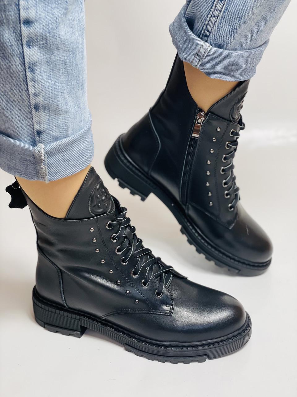 Ботинки женские зимние Farinni р. 40 25,5 см Черный (2671) - фото 7 Ботинки женские зимние Farinni р. 40 25,5 см Черный (2671) - фото 7