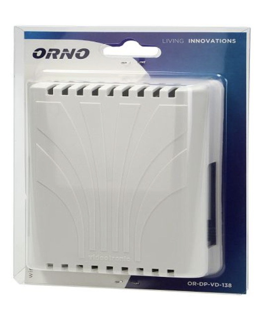 Звонок дверной ORNO BITON PLUS 2-тоновый 230V Белый (OR-DP-VD-138/W)
