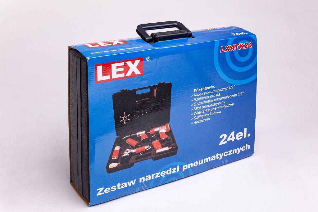 Набір пневмоінструментів LEX LXATK24 для компресора 24 од. (LXATK24) - фото 5