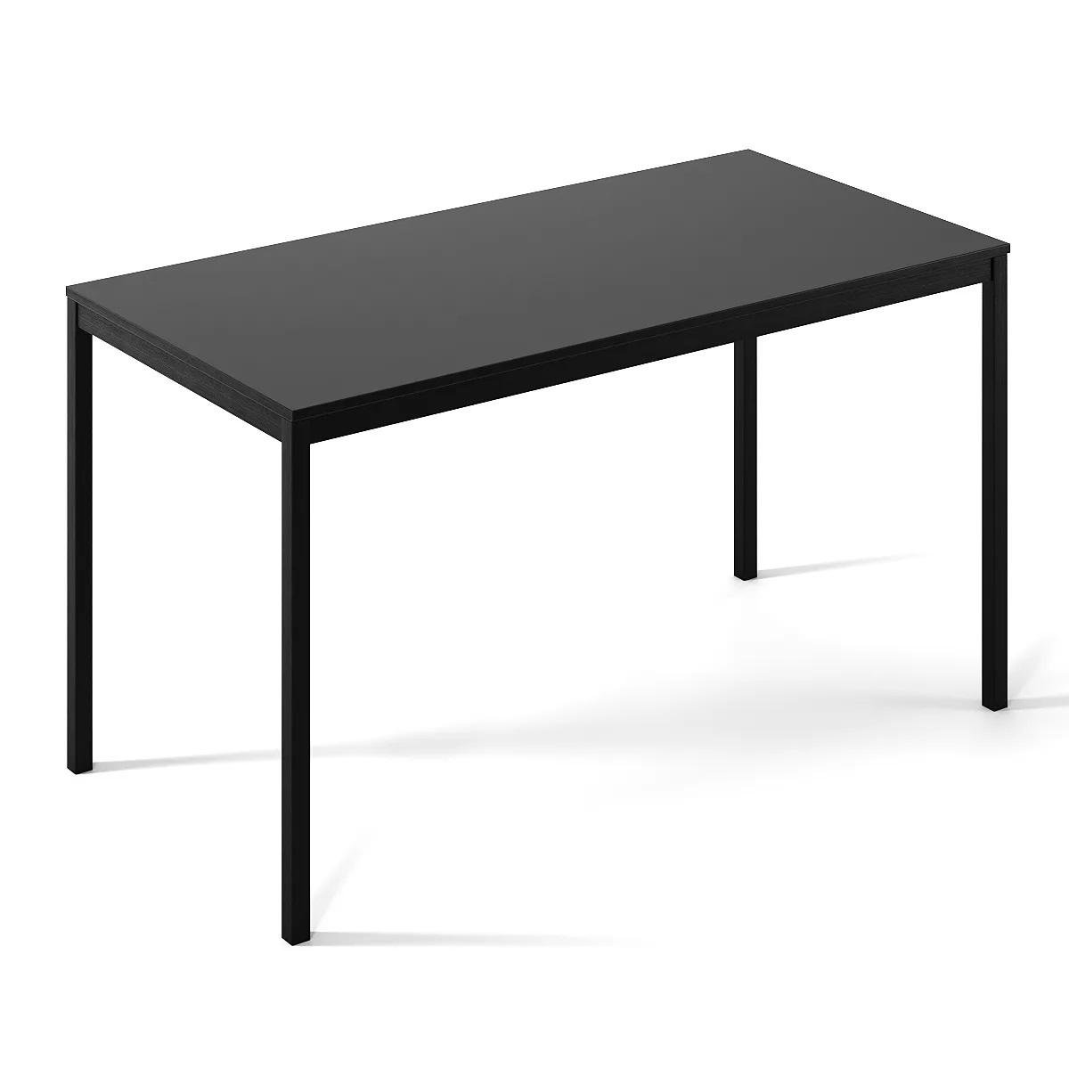 Стол обеденный Art in Нead Brevity Loft Standart из ЛДСП/металл 140х67 см Графитовый/Черный (TB04070000030)