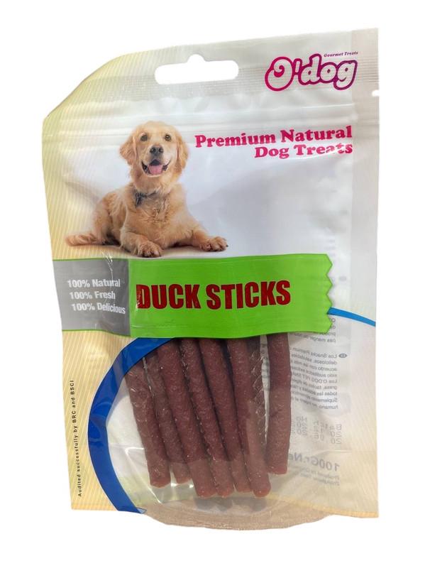 Лакомство для собак O’dog Duck Sticks Утиные палочки 100 г