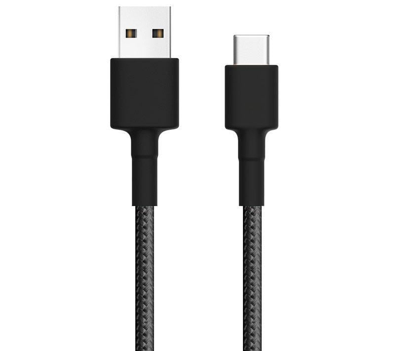 Кабель ZMI USB-Type-C/3 A 30 см Чорний (AL412)