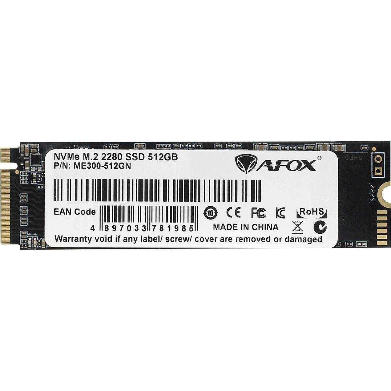 SSD-накопичувач AFOX ME300 512GB (ME300-512GN) - фото 2 SSD-накопичувач AFOX ME300 512GB (ME300-512GN) - фото 2