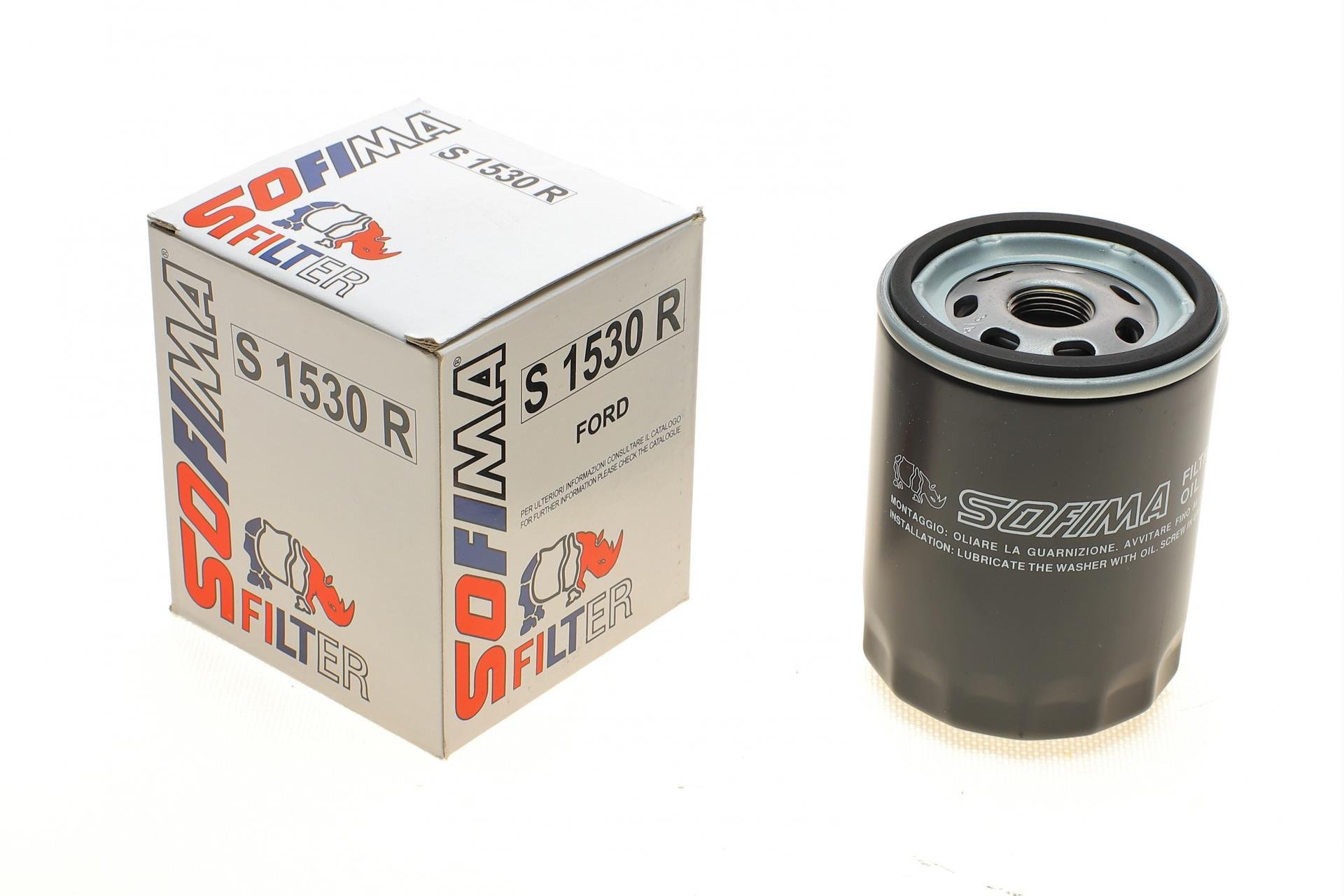 Фільтр масляний SOFIMA для Ford Fiesta/Mondeo 1,8D/TD -00- (S 1530 R)