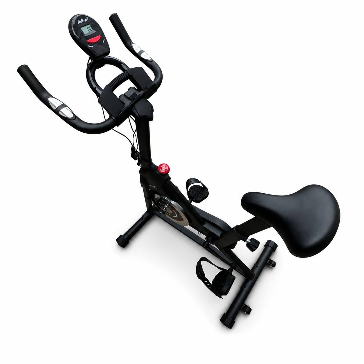 Велотренажер механический Spin Bike с LCD-дисплеем для занятий на дому Черный (M1107) Велотренажер механический Spin Bike с LCD-дисплеем для занятий на дому Черный (M1107)