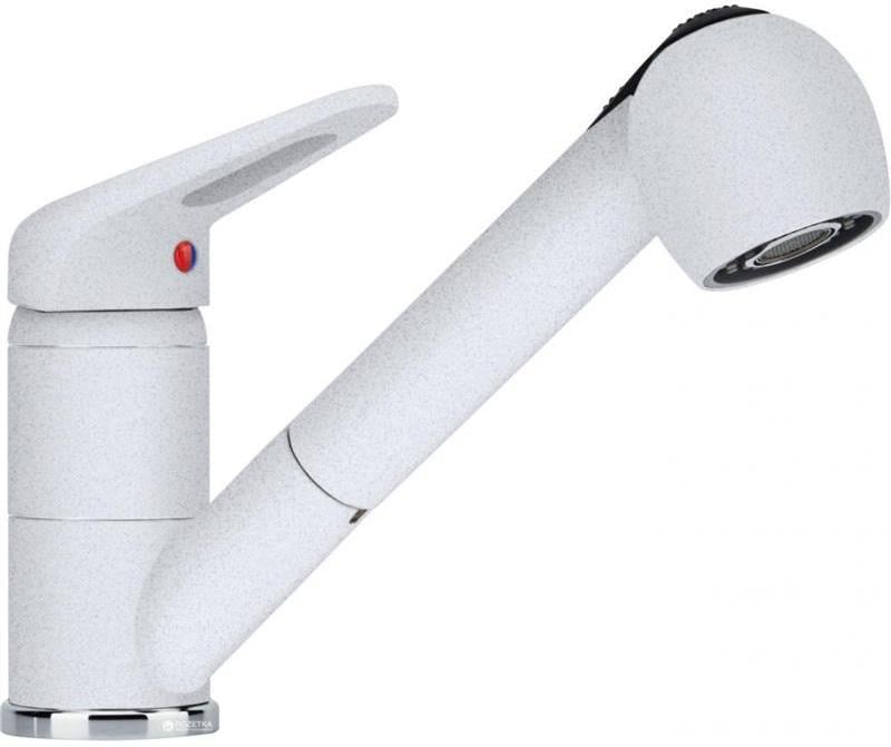 Смеситель Franke Novara-Plus Pull Out Белый