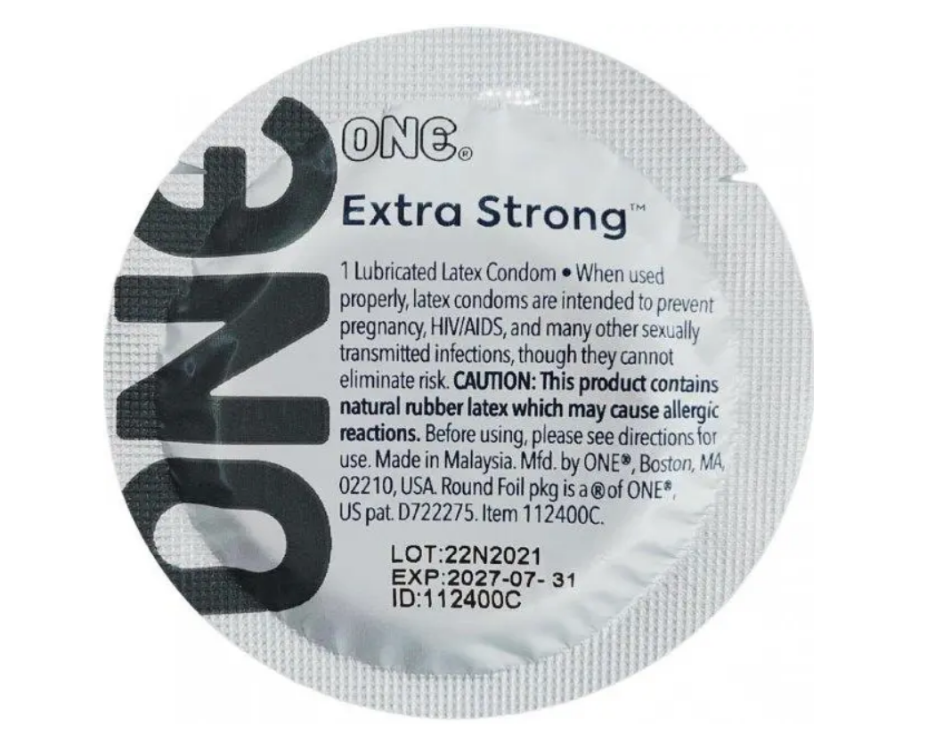 Презерватив ONE Extra Strong 1 шт. (101878)