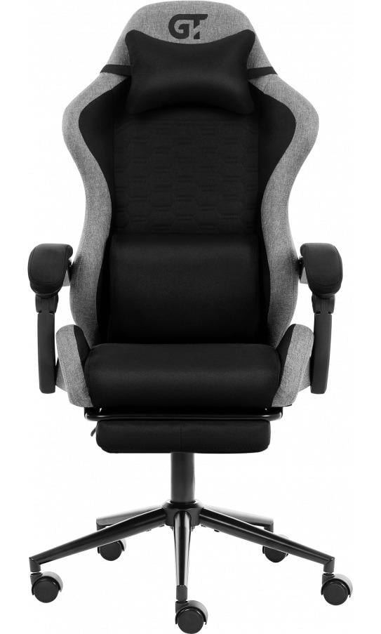 Кресло геймерское GT Racer X-2338 Fabric Black/Grey Кресло геймерское GT Racer X-2338 Fabric Black/Grey