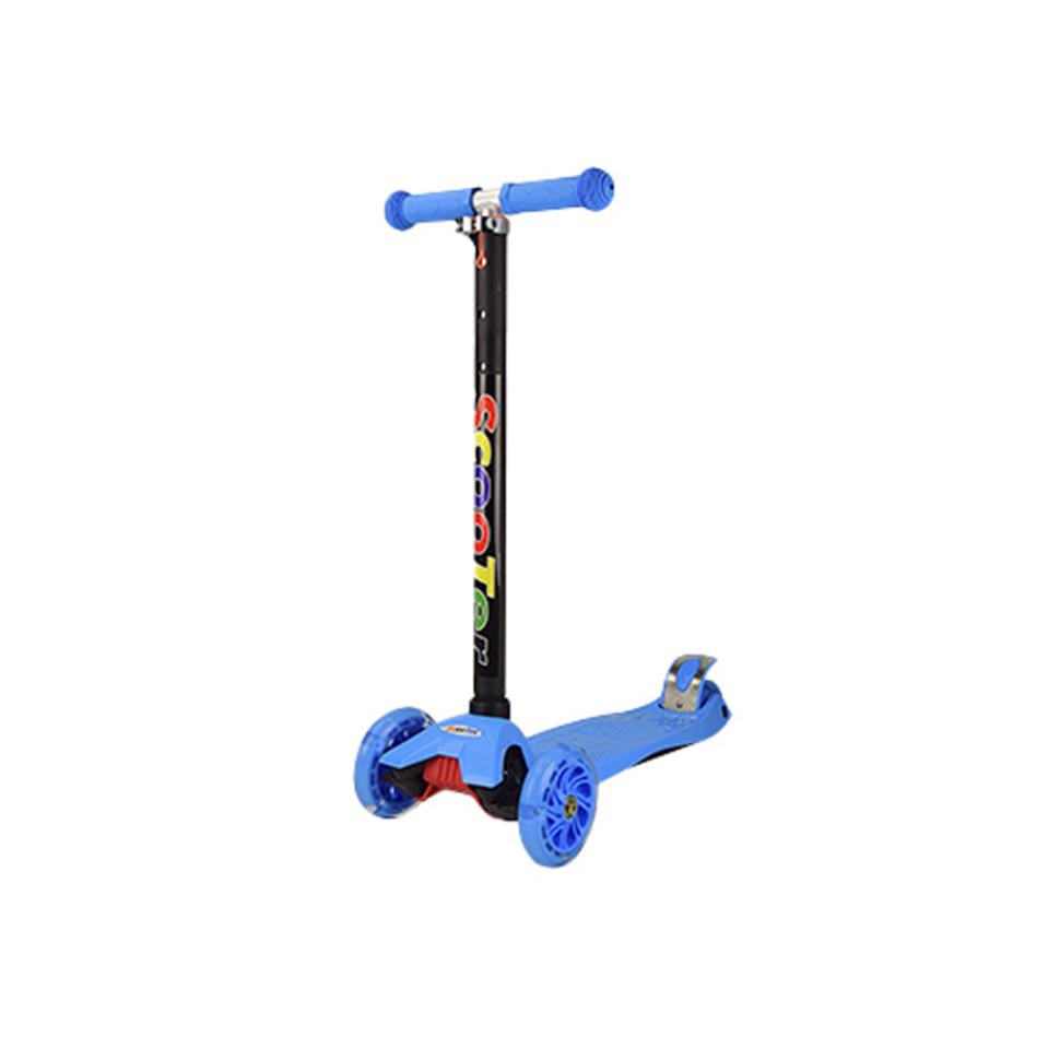 Самокат детский Bambi SC20113 светящиеся колеса PU Синий (46274)