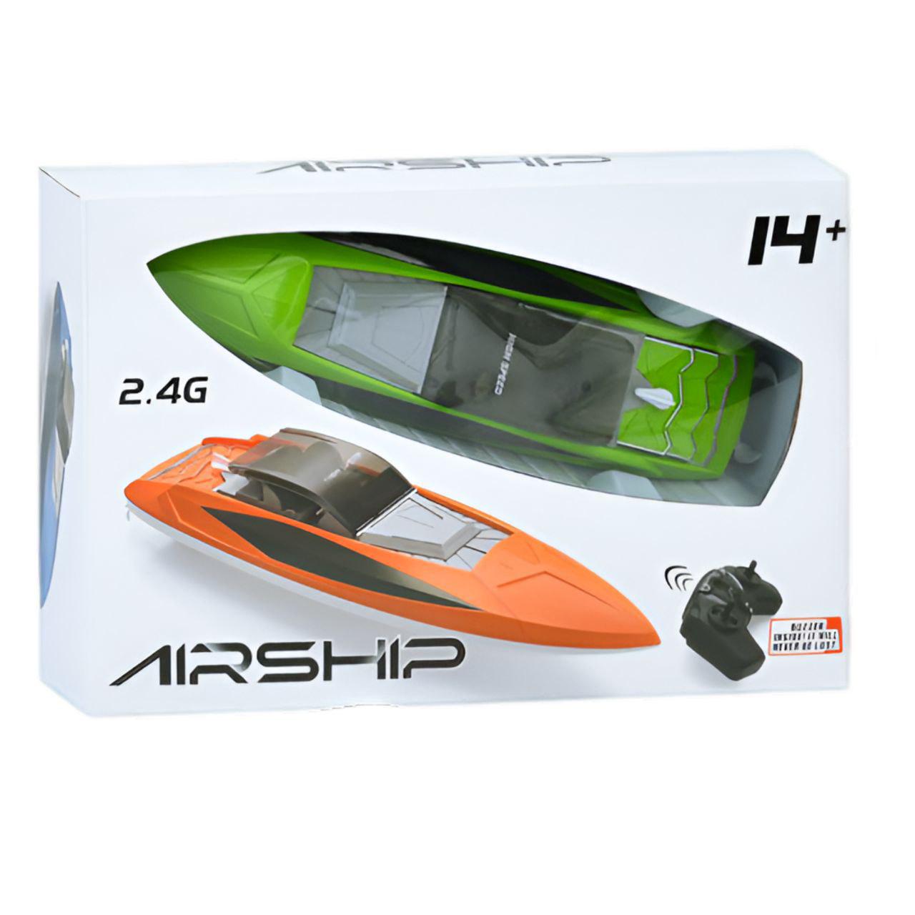 Катер радиоуправляемый 151 для водных гонок Зеленый (25626757)