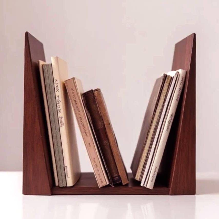Полиця книжкова настільна з дерева Мангао Савоярді (КПА-024415)
