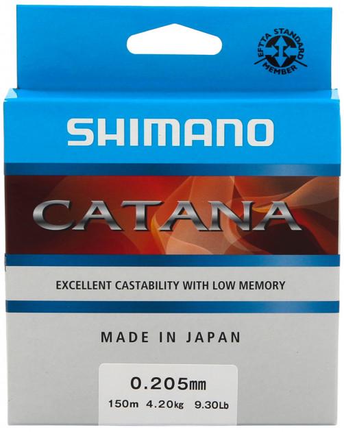 Леска Shimano Catana 150 м 0,165 мм 2,9 кг 6lb - фото 1