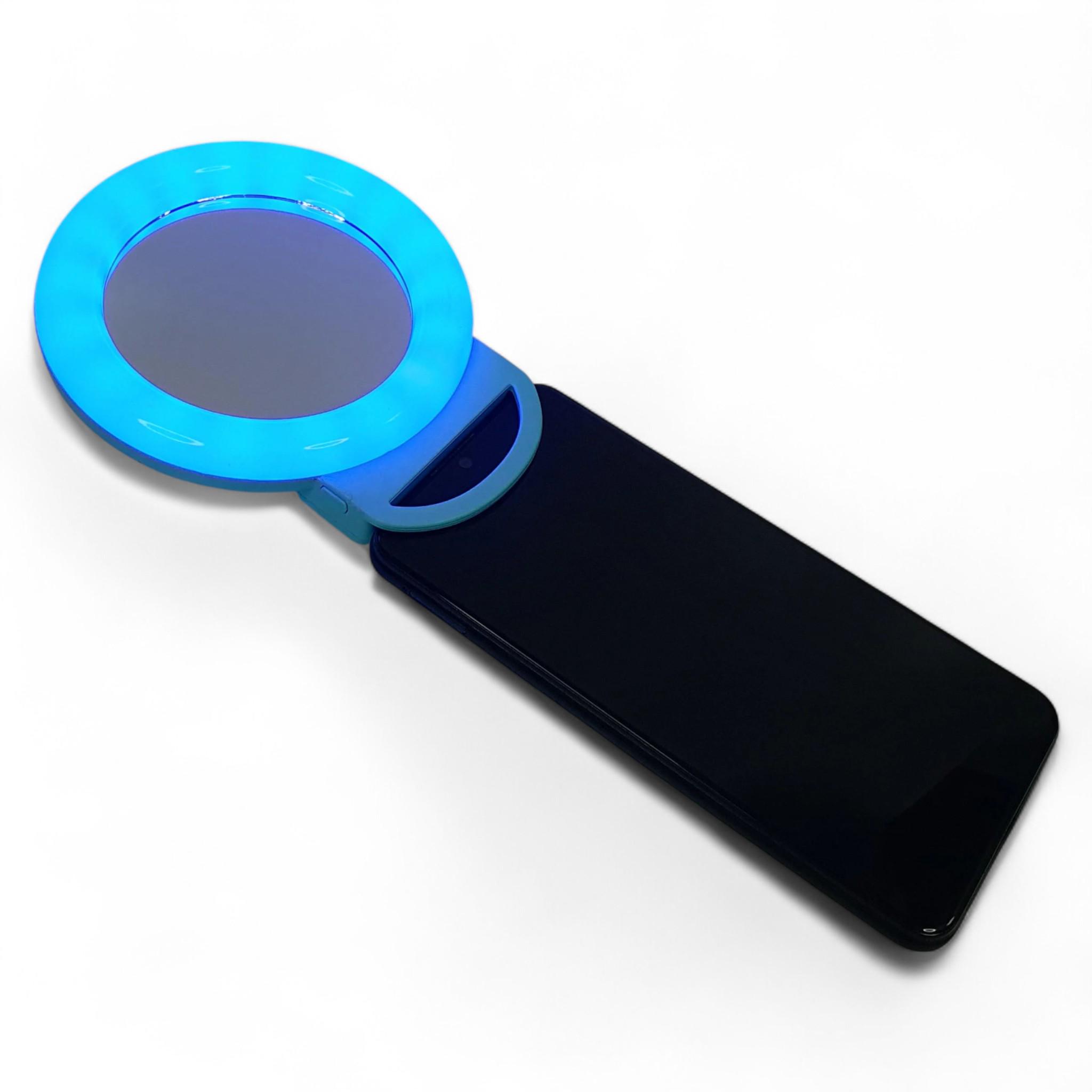 Кольцевая лампа UKC A4S LED RGB 11 см (29235946) - фото 3 Кольцевая лампа UKC A4S LED RGB 11 см (29235946) - фото 3