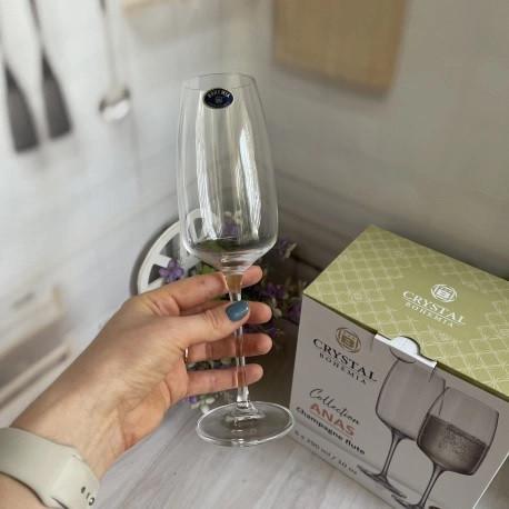 Бокалы для шампанского Bohemia Anas 6x290 мл (1SJ60/290)