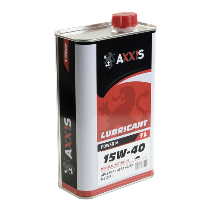 Олива моторна Axxis 15W-40 Power M каністра 1 л (48021043888) Олива моторна Axxis 15W-40 Power M каністра 1 л (48021043888)