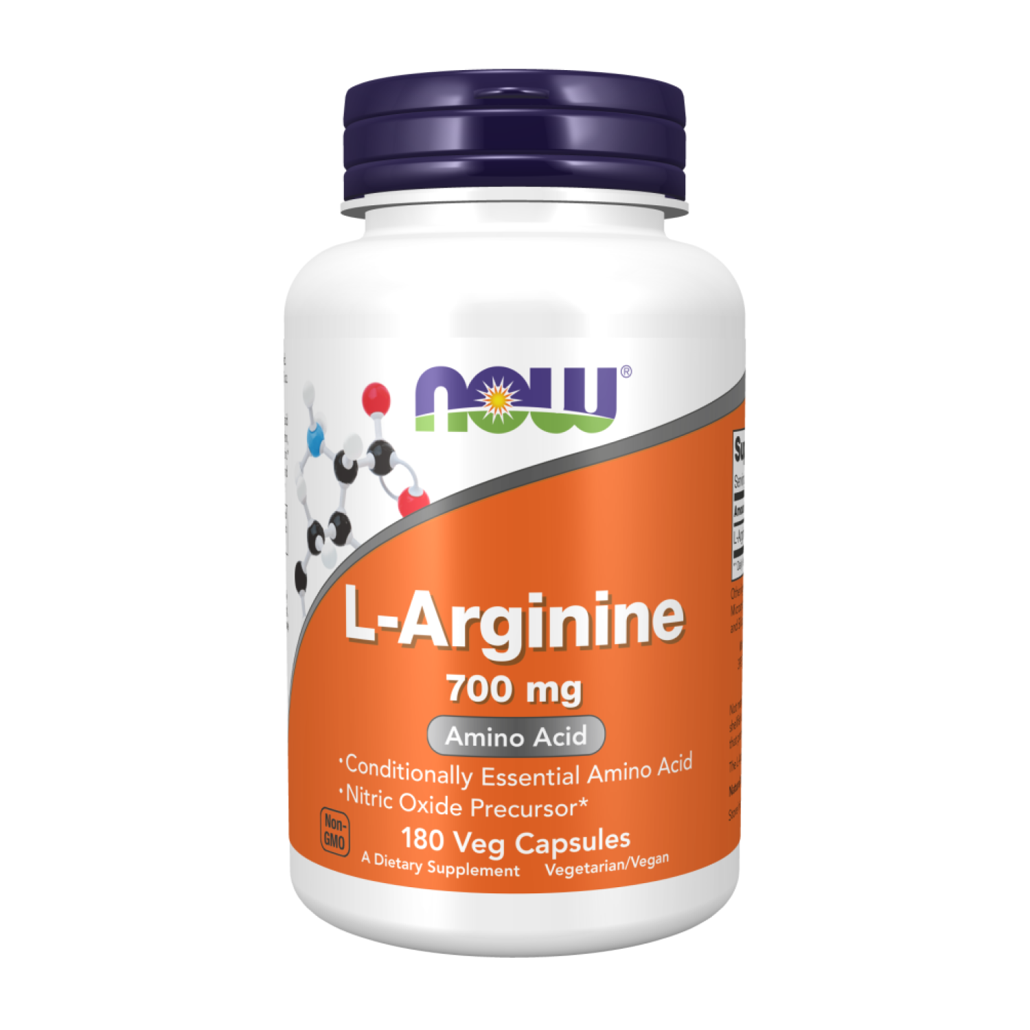 Диетическая добавка Now Foods L-Arginine Л-Аргинин 700 мг 180 капс. (CO002688)