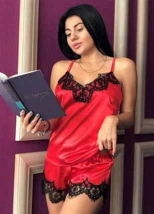 Пижама Фенелла Fashions р. 40-42 Красный (808/11/19-на)