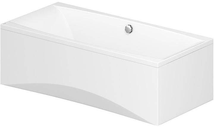 Ванна акрилова прямокутна Cersanit Virgo універсальна з ніжками 260 л ТИП 1 190х90 см Білий