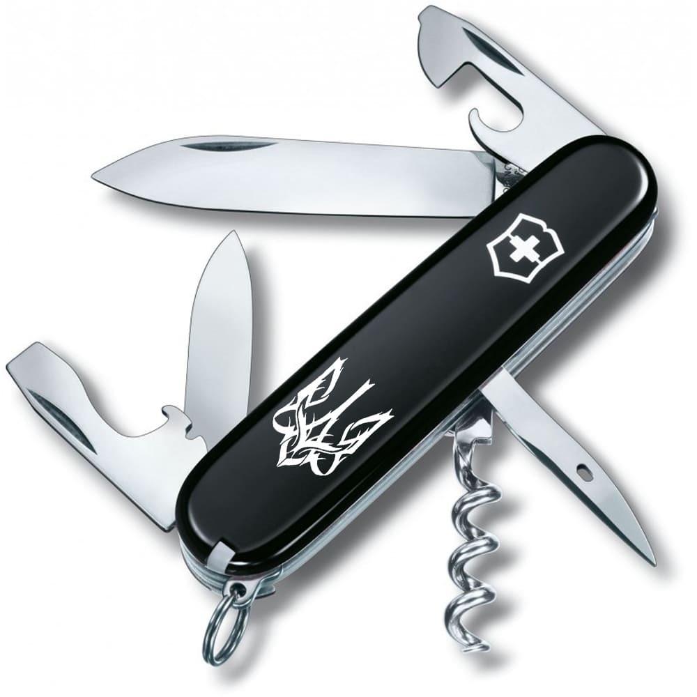 Мультитул Victorinox Vx13603.3_T0630u Spartan Ukraine Трезубец готический 91 мм черно-белый