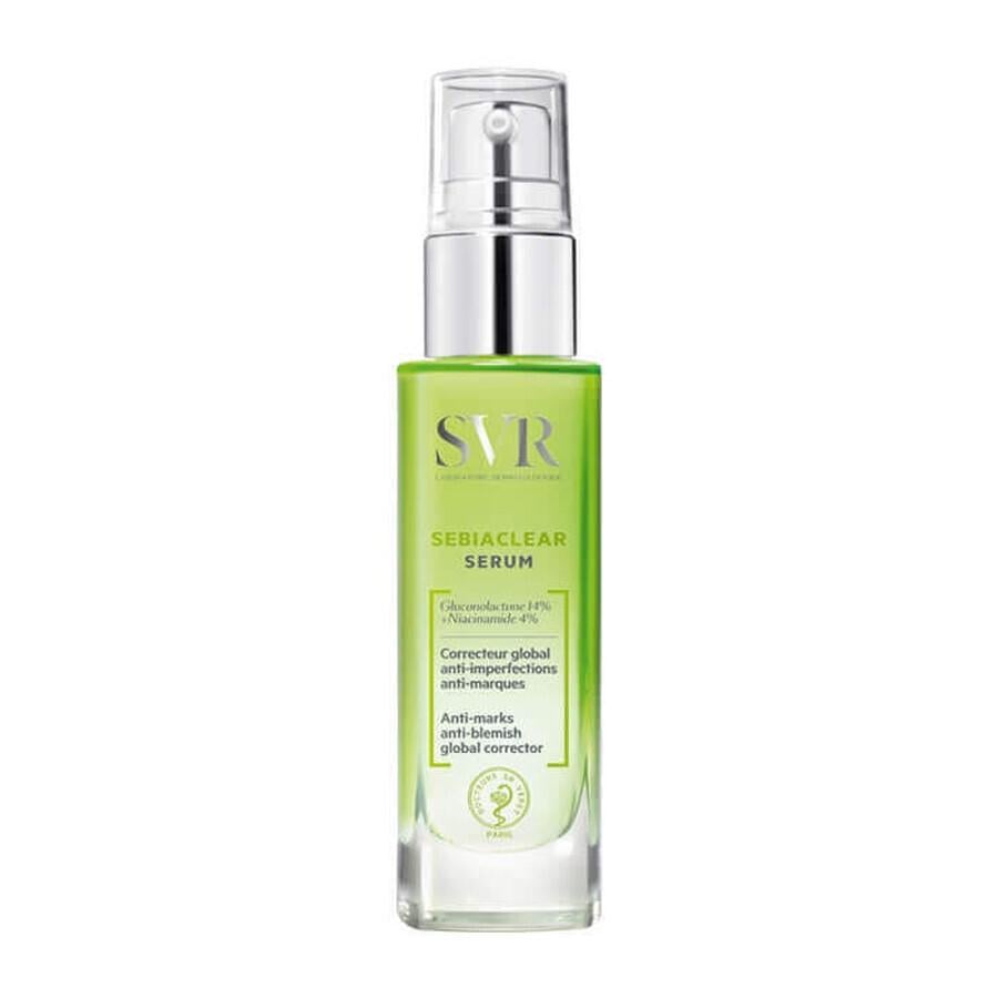 Сыворотка против морщин/жирности и акне SVR Sebiaclear Serum для кожи лица 30 мл (1737685302)