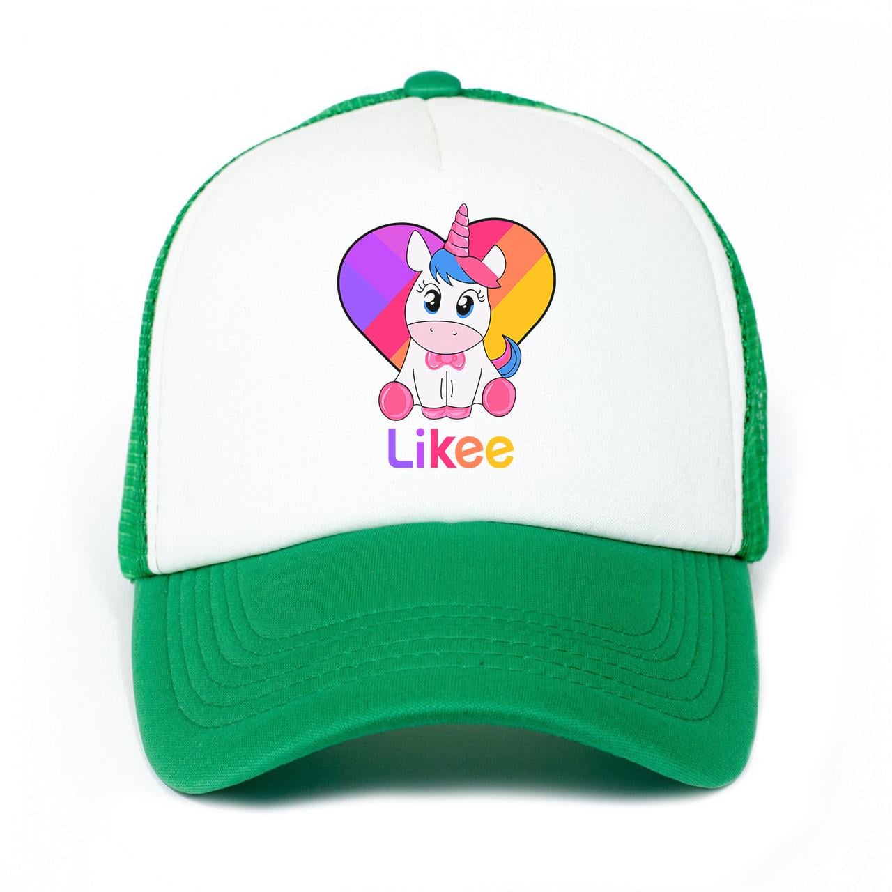 Кепка тракер детская Likee Unicorn Зеленый (33404-1594-KG)