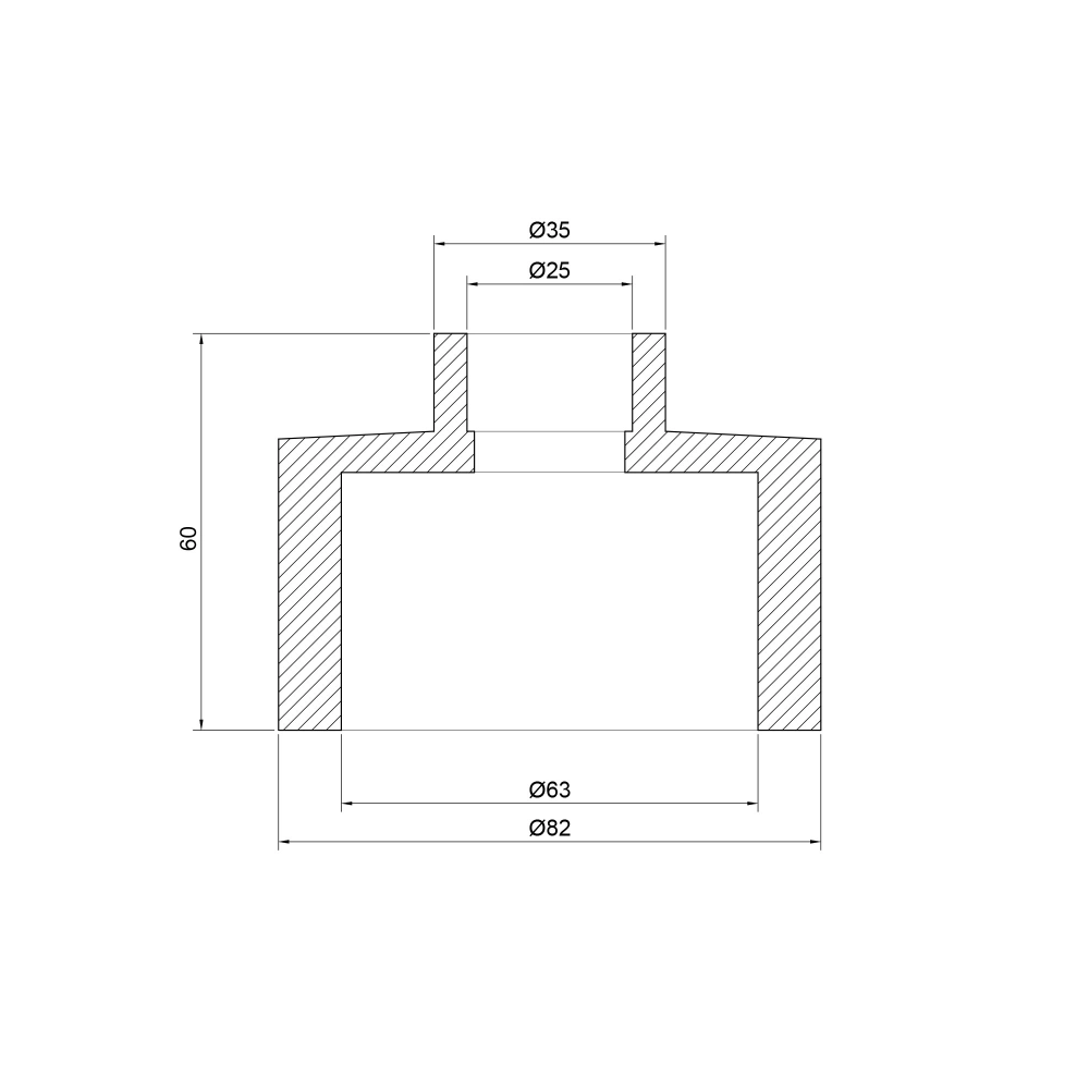 Муфта Thermo Alliance PPR DSB112 перехідна 63 мм х 1" (SD00029313) - фото 3 Муфта Thermo Alliance PPR DSB112 перехідна 63 мм х 1" (SD00029313) - фото 3