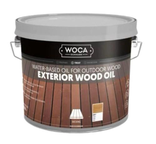 Олія для дерев'яних терас WOCA Exterior wood Oil Natural hazelnut 2,5 л Фундук (17537558) - фото 1