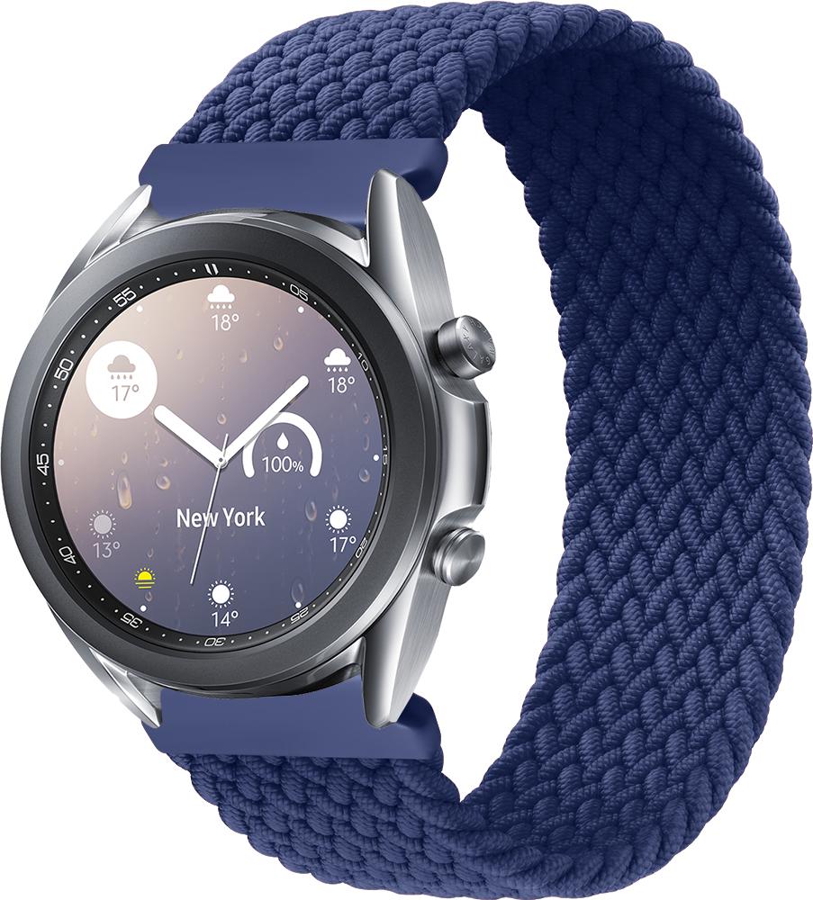 Ремешок Solo Loop для Galaxy Watch 3 41 мм (135 мм) Blue (20915)