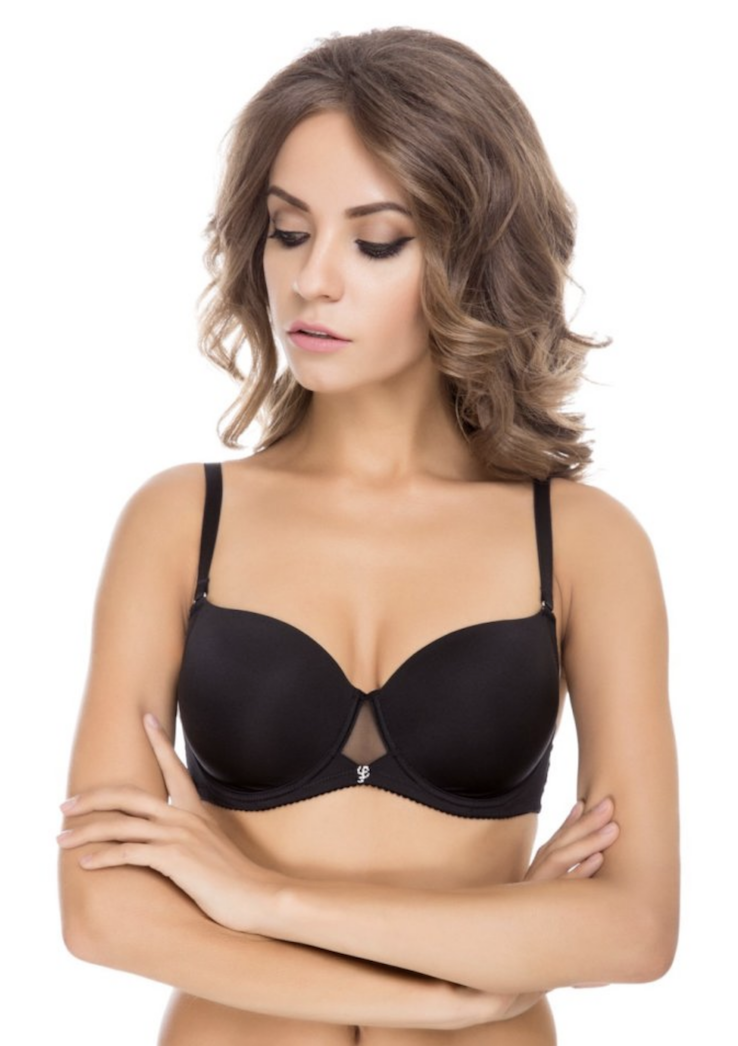 Бюстгальтер балконет Leilieve 6044 Nero 80C Чорний (1975606490) - фото 4 Бюстгальтер балконет Leilieve 6044 Nero 80C Чорний (1975606490) - фото 4