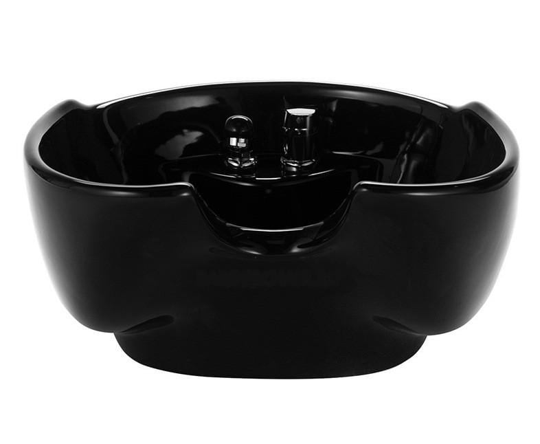 Раковина к парикмахерской мойке ДенІС professional Лилия керамическая Черный (1453070060) - фото 2 Раковина к парикмахерской мойке ДенІС professional Лилия керамическая Черный (1453070060) - фото 2