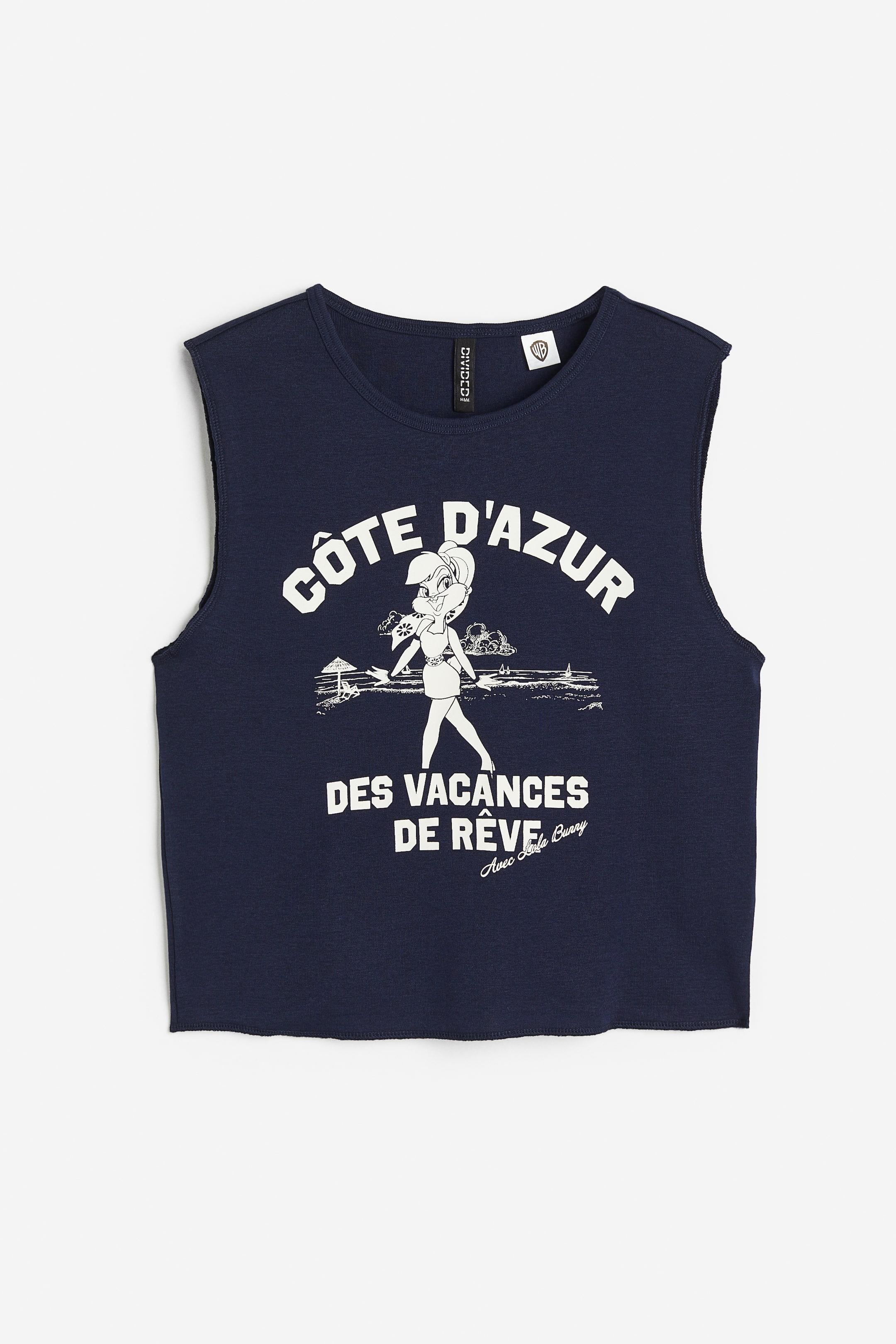 Топ H&M S Темно-синій (Е1071139239)