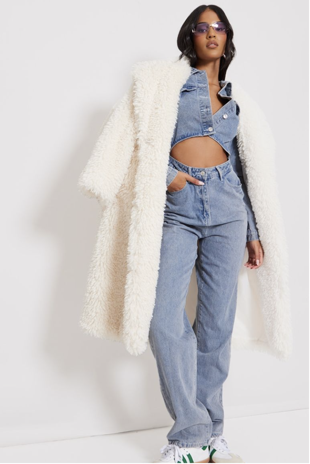 Комбинезон Pretty Little Thing CNF6749 р. 40 Голубой - фото 1 Комбинезон Pretty Little Thing CNF6749 р. 40 Голубой - фото 1