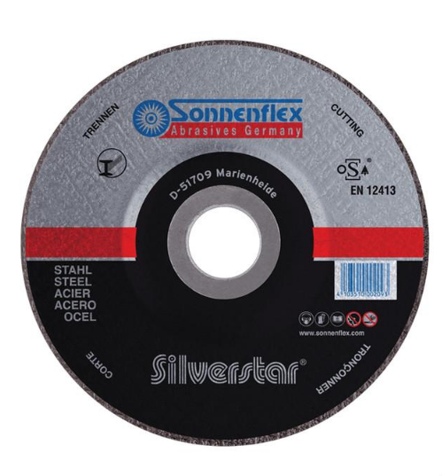 Диск шлифовальный Sonnenflex AS 30 T BF 125x6x22,2 мм по металлу тип 27 (INKRZ000000125602S)