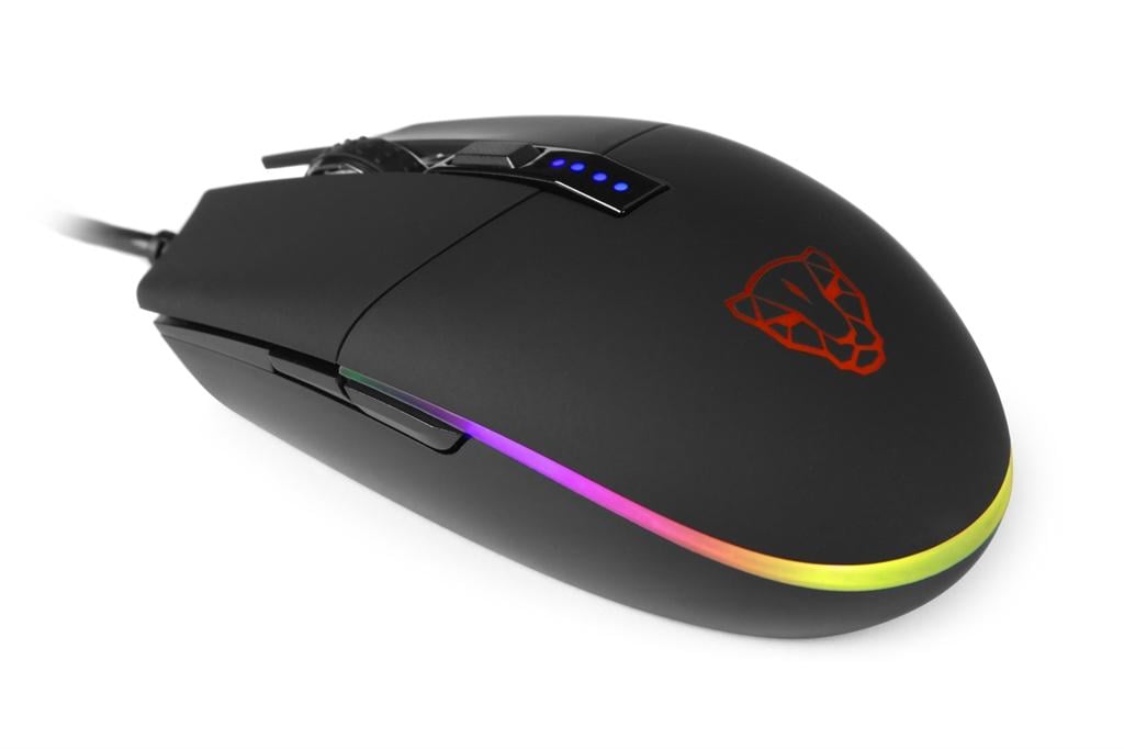 Мышь Motospeed V50 с RGB подсветкой 4000DPI USB Черный (620214) - фото 2