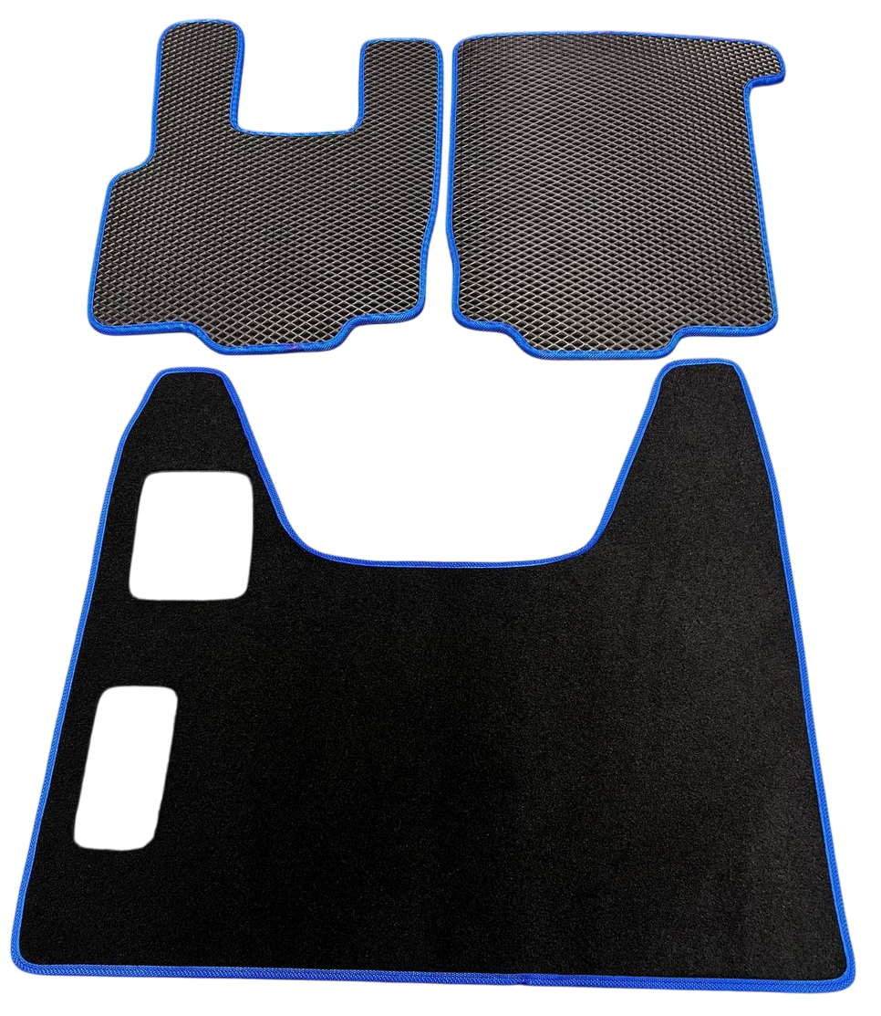 Автокилимки в салон EVA для DAF XF 95 МКПП 1997-2006 комплект (2480277534)