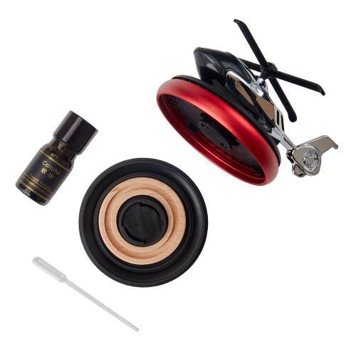 Ароматизатор многоразовый Вертолет на солнечной батарее Красный (00000065616) - фото 2 Ароматизатор многоразовый Вертолет на солнечной батарее Красный (00000065616) - фото 2