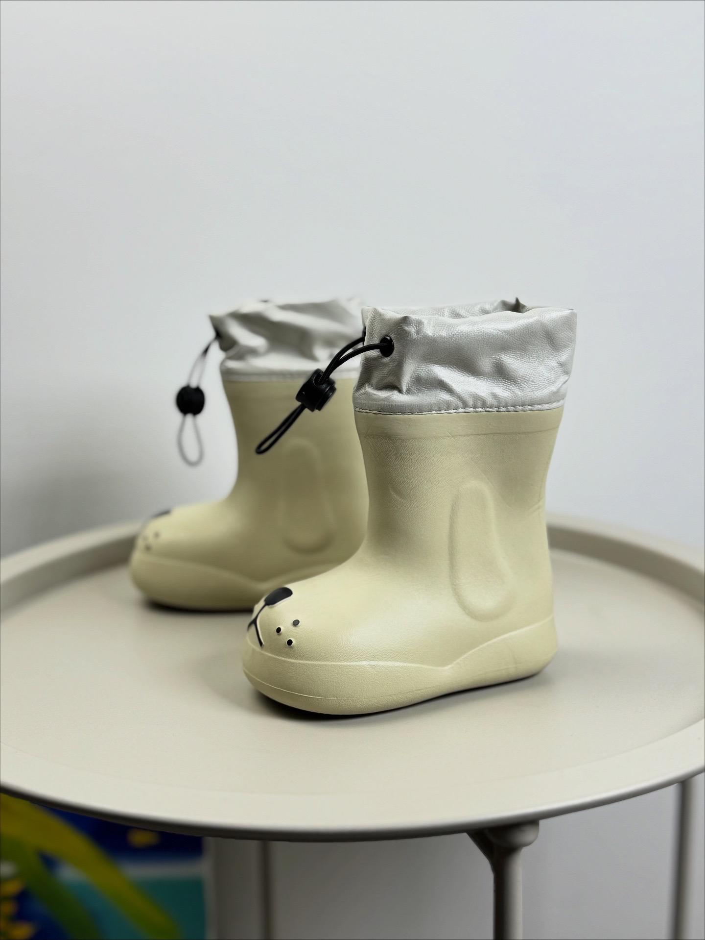 Сапоги детские резиновые 1628 р. 27 Бежевый (30307501) - фото 4