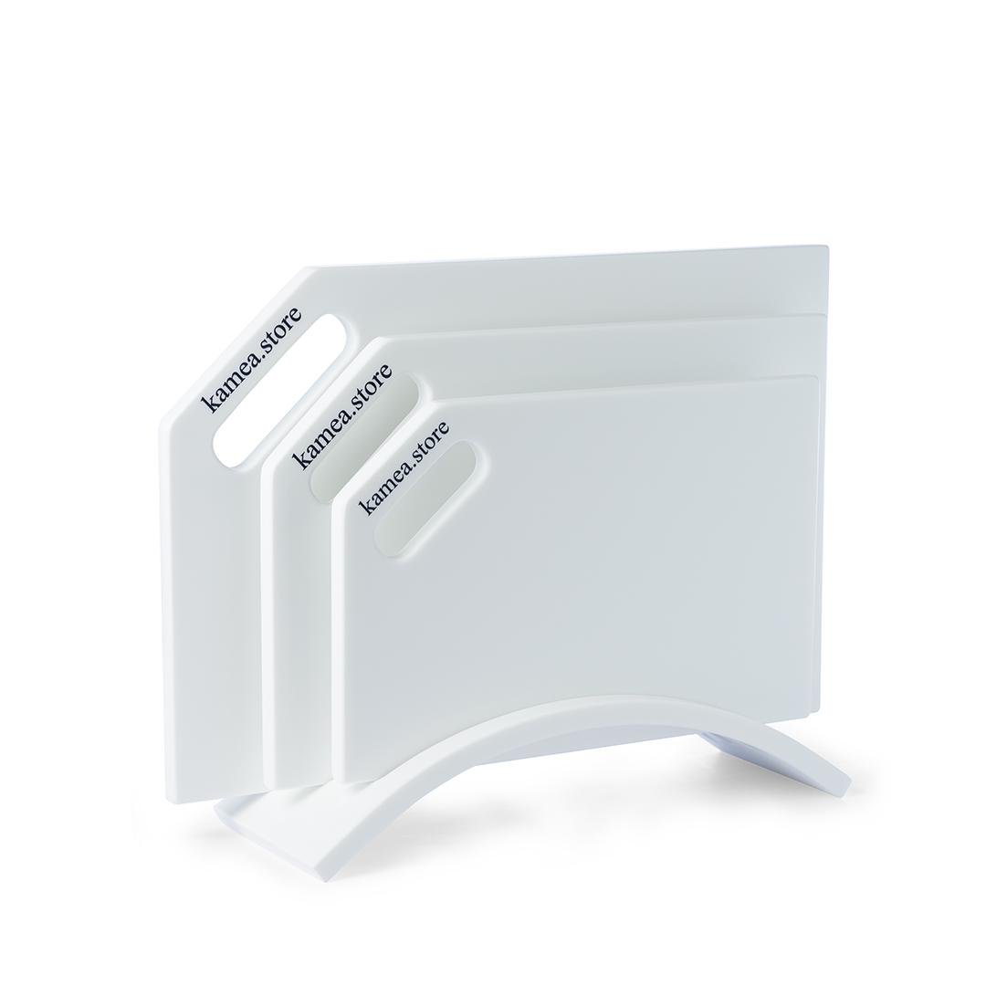 Набор досок кухонных Kamea из искусственного камня Pure White  (24000320)