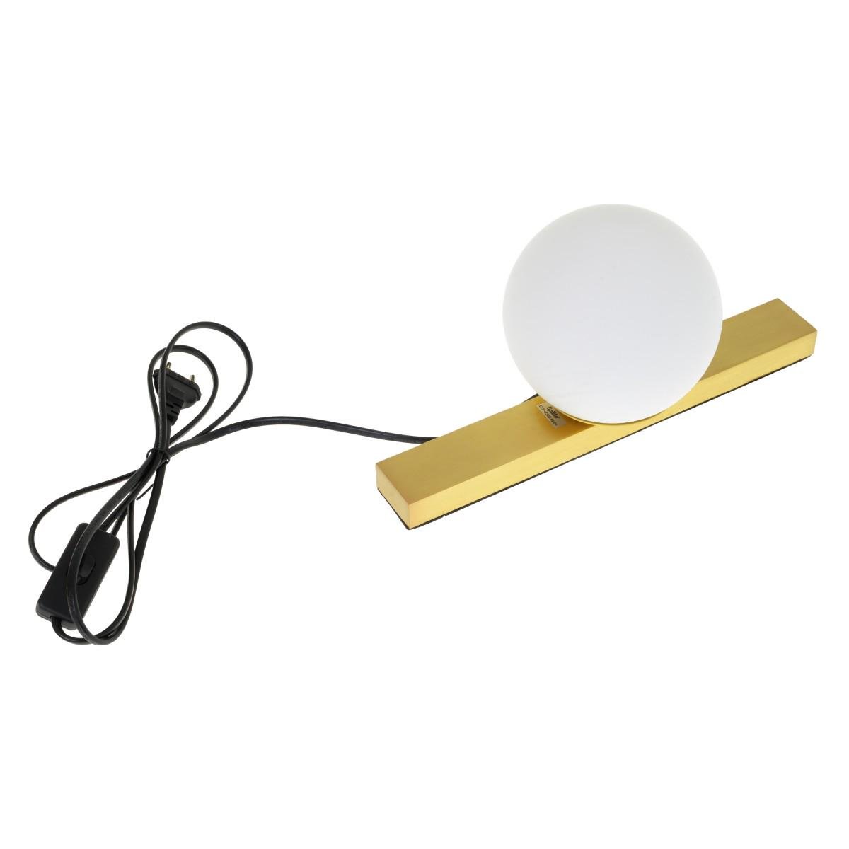 Настольная лампа шар Brille BL-879T/1 E27 G