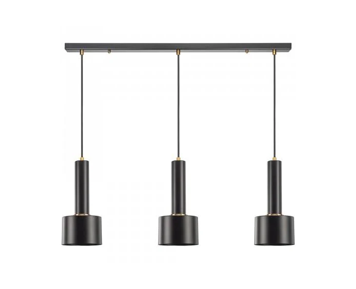 Підвісний світильник Tube line BARREL LED 3L Чорний (PL-T0006-3/BLACK) - фото 1 Підвісний світильник Tube line BARREL LED 3L Чорний (PL-T0006-3/BLACK) - фото 1