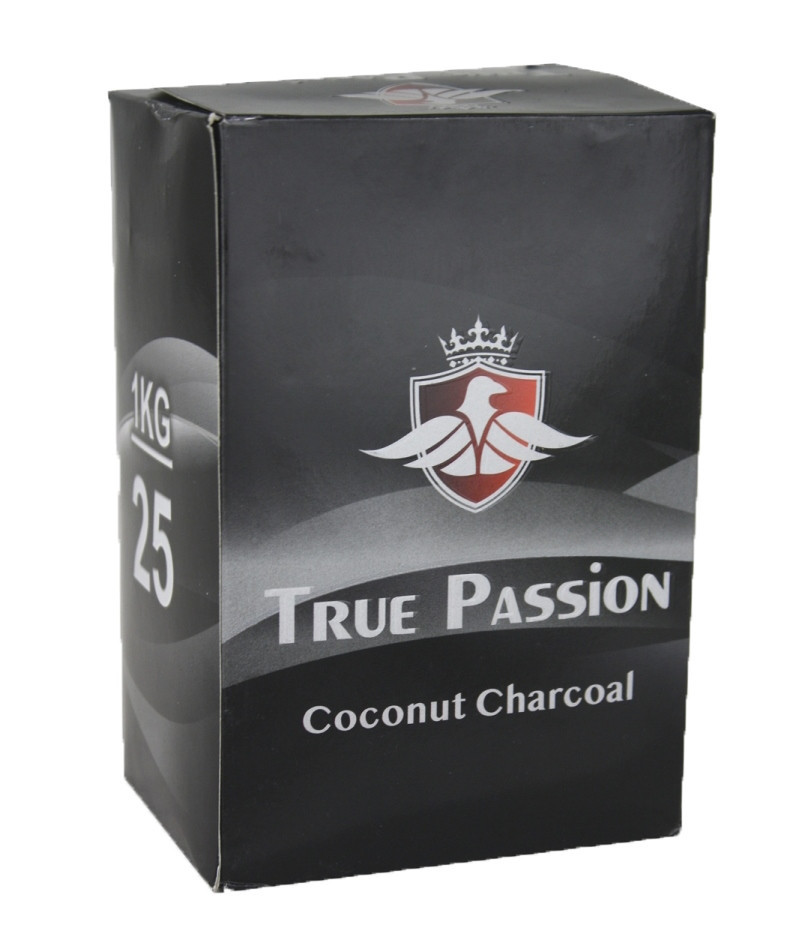 Вугілля для кальяну True Passion кокос 2кг
