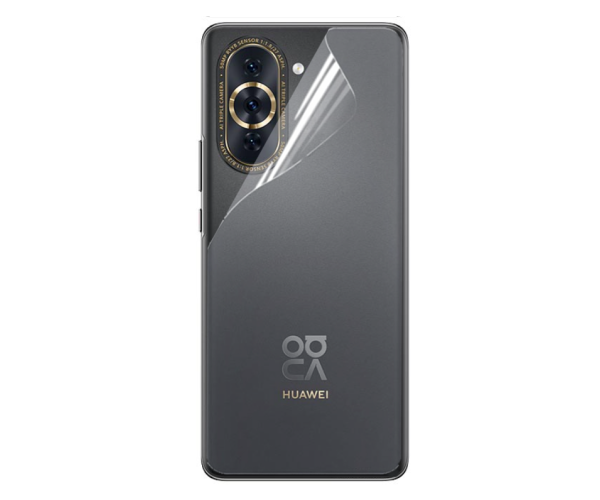 Пленка противоударная гидрогелевая Hydrogel Film для Huawei Nova 10 Pro на заднюю панель Transparent