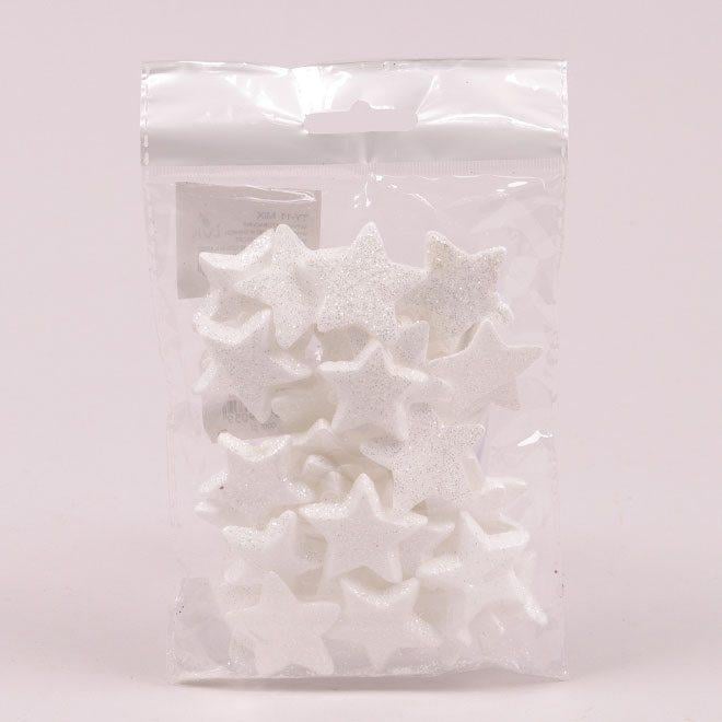 Звездочки из пенопласта декоративные Flora (44463)