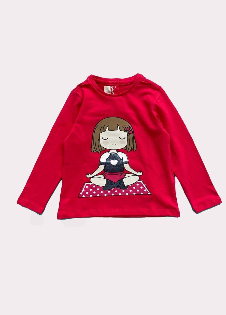 Реглан детский Chicco с объемным рисунком 12-18 мес. 80 см Розовый (2081861250)