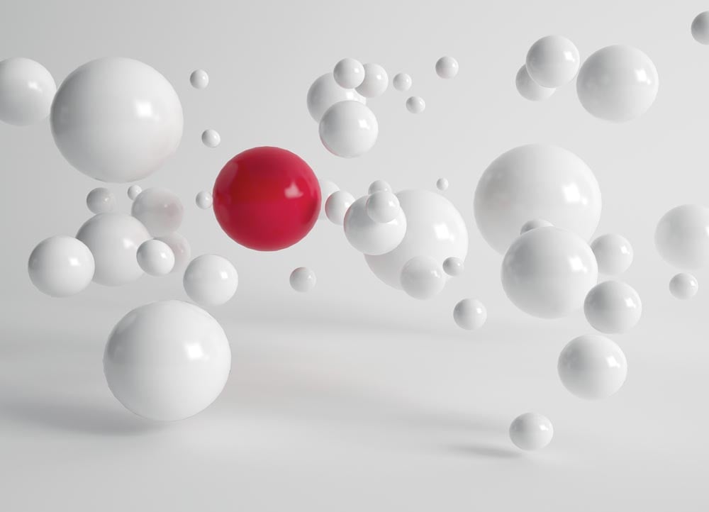 Фотообои WS Wallpaper 3Д шары 360x260 см (190)